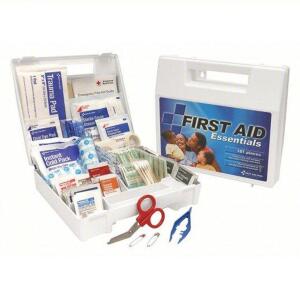 DESCRIPTION: (2) FIRST AID KITS BRAND/MODEL: FIRST AID ONLY #3PWN4 INFORMATION: WHITE RETAIL$: $29.94 EA SIZE: 50 PEOPLE SERVED QTY: 2