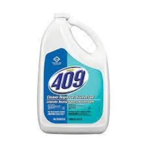 DESCRIPTION: (2) CLEANER AND DEGREASER BRAND/MODEL: FORMULA 409 RETAIL$: $16.99 EA SIZE: 1 GALLON QTY: 2