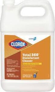 DESCRIPTION: (1) TOTAL 360 DISINFECTANT CLEANER BRAND/MODEL: COLORX RETAIL$: $38.00 EA SIZE: 1 GALLON QTY: 1