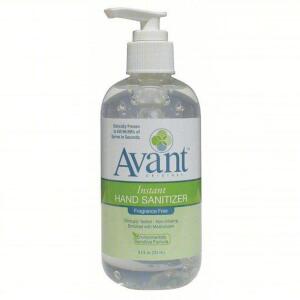 DESCRIPTION: (12) INSTANT HAND SANITIZER BRAND/MODEL: AVANT #3VDE9 RETAIL$: $6.00 EA SIZE: 8 OZ QTY: 12