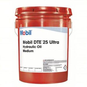 DESCRIPTION: (1) HYDRAULIC OIL BRAND/MODEL: MOBIL #56MD26 INFORMATION: 46 VISCOSITY GRADE RETAIL$: $176.95 EA SIZE: 5 GALLON QTY: 1