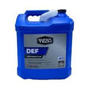 DESCRIPTION: (1) DIESEL EXHAUST FLUID BRAND/MODEL: SUPER TECH RETAIL$: $11.38 EA SIZE: 2.5 GALLON QTY: 1