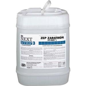 DESCRIPTION: (1) WET LOOK FLOOR FINISH BRAND/MODEL: ZEP NEXT STEP RETAIL$: $110.95 EA SIZE: 5 GALLON QTY: 1