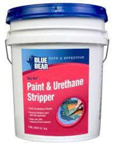 DESCRIPTION: (1) PAINT AND URETHANE STRIPPER BRAND/MODEL: BLUE BEAR SOY GEL RETAIL$: $361.08 EA SIZE: 5 GALLON QTY: 1