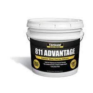 DESCRIPTION: (1) URETHANE WOOD FLOORING ADHESIVE BRAND/MODEL: TITEBOND 811 ADVANTAGE RETAIL$: $154.87 EA SIZE: 3.5 GALLONS QTY: 1