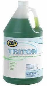 DESCRIPTION: (4) TRITON ONE STEP DISINFECTANT BRAND/MODEL: ZEP RETAIL$: $60.00 EA SIZE: 1 GALLON QTY: 4