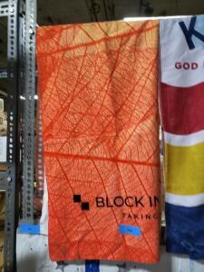 DESCRIPTION: (2) COMPANY TOWEL BRAND/MODEL: BLOCK INVESTMENT RETAIL$: $12.85 EA QTY: 2