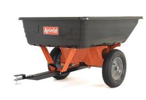 DESCRIPTION: (1) UTILITY CART BRAND/MODEL: AGRIFAB/45-0533 INFORMATION: 650LB CAPACITY RETAIL$: $259.99 SIZE: 10CUFT QTY: 1