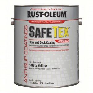 DESCRIPTION: (1) ANTI SLIP ONE PART EPOXY BRAND/MODEL: RUST-OLEUM #10Z898 INFORMATION: SAFETY YELLOW RETAIL$: $117.49 EA SIZE: 1 GALLON QTY: 1