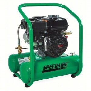 DESCRIPTION: (1) GASOLINE AIR COMPRESSOR BRAND/MODEL: SPEEDAIRE #4GB42 RETAIL$: $1,055.21 EA SIZE: 4.0 HP QTY: 1