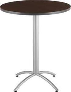 DESCRIPTION: (1) CAFE AND BISTRO TABLE BRAND/MODEL: ILANE CAFEWORKS RETAIL$: $531.35 EA SIZE: 36" X 30" QTY: 1