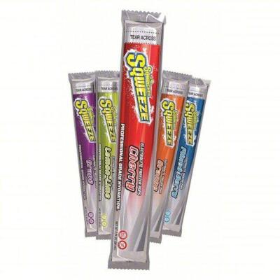 DESCRIPTION: (48) CASE OF (150) FREEZER POPS BRAND/MODEL: SQWINCHER #1UFK7 INFORMATION: 5 FLAVORS RETAIL$: $64.47 EA QTY: 48