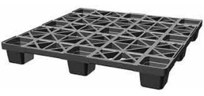 DESCRIPTION: (2) PLASTIC PALLETS BRAND/MODEL: ULINE INFORMATION: BLACK RETAIL$: $205.00 EA SIZE: 43" X 43" QTY: 2