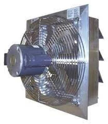 DESCRIPTION: (1) EXHAUST FAN BRAND/MODEL: CANARM #AX42-7 RETAIL$: $1395.05 EA SIZE: 42" QTY: 1