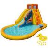 DESCRIPTION: (1) DUCK BLAST WATER PARK INFLATABLE BRAND/MODEL: FLAT RIVER GROUP, BANZAI #40531FR INFORMATION: MULTI COLORED RETAIL$: $349.99 EA QTY: 1