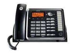 DESCRIPTION: (2) OFFICE PHONE BRAND/MODEL: MOTOROLA #MI25254 INFORMATION: BLACK RETAIL$: $100.00 EA QTY: 2