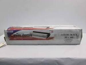 DESCRIPTION (2) PLASTIC SHEETING BRAND/MODEL ENVISION #GS-14F-61511 ADDITIONAL INFORMATION RETAILS FOR $50.00 SIZE 8X100 THIS LOT IS SOLD BY THE PIECE