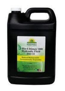 DESCRIPTION: (1) BIO ULTIMAX 1000 HYDRAULIC FLUID BRAND/MODEL: RENEWABLE LUBRICANTS RETAIL$: $75.00 EA SIZE: 1 GALLON QTY: 1