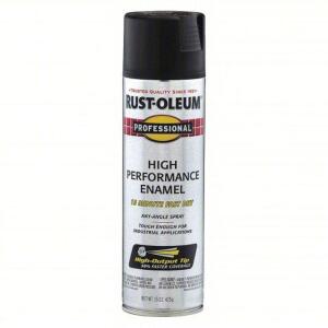 DESCRIPTION: (6) RUST PREVENTATIVE SPRAY PAINT BRAND/MODEL: RUST-OLEUM #490T11 INFORMATION: BLACK RETAIL$: $16.30 A CAN SIZE: 15 OZ QTY: 6