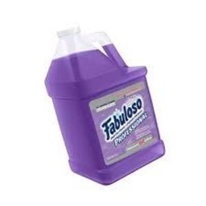 DESCRIPTION: (2) MULTI-USE CLEANER CONCENTRATEBRAND/MODEL: FABULOSOINFORMATION: MAKES UP TO 64 GALLONS OF CLEANERRETAIL$: $42 EASIZE: 1 GALLONQTY: 2