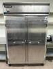 DESCRIPTION: 52" SOLID DOOR STAINLESS STEEL REACH-N REFRIGERATOR ON CASTERS BRAND/MODEL: CONTINENTAL 2R LOCATION: KITCHEN QTY: 1