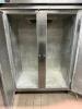 DESCRIPTION: 52" SOLID DOOR STAINLESS STEEL REACH-N REFRIGERATOR ON CASTERS BRAND/MODEL: CONTINENTAL 2R LOCATION: KITCHEN QTY: 1 - 3