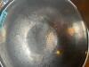 (2) - STAINLESS STEEL PERFORATED MIXING BOWLS - 3