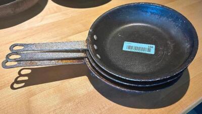 (3) - FRYING PANS