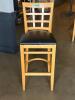 (4) - HIGH TOP DINING CHAIRS