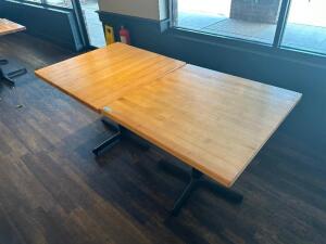 (2) - 3' X 3' DINING TABLES