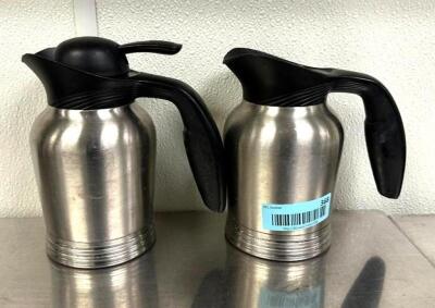 DESCRIPTION: (2) STAINLESS COFFEE URNS LOCATION: KITCHEN QTY: 2