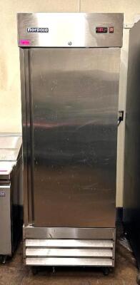 SINGLE DOOR STAINLESS REFRIGERATOR