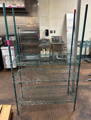 3-TIER WIRE SHELVING UNIT