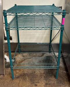 3-TIER WIRE SHELVING UNIT