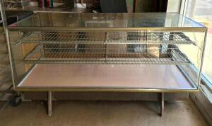 76" X 30" X 42" 3-TIER BAKERY DISPLAY MERCHANDISER