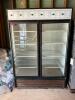 TRUE 54" TWO DOOR GLASS REACH IN REFRIGERATOR - 3