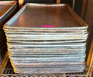 DESCRIPTION: (24) FULL SIZE SHEET PANS QTY: 24