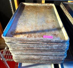 DESCRIPTION: (24) FULL SIZE SHEET PANS QTY: 24