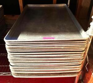 DESCRIPTION: (24) FULL SIZE SHEET PANS QTY: 24