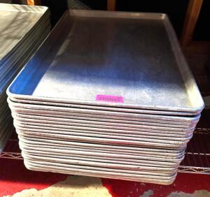 DESCRIPTION: (24) FULL SIZE SHEET PANS QTY: 24