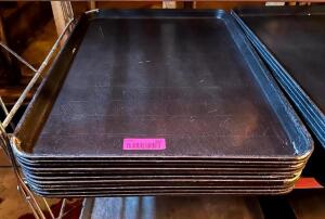 DESCRIPTION: (12) FULL SIZE PERFORATED SHEET PANS QTY: 12