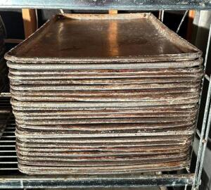 DESCRIPTION: (24) FULL SIZE SHEET PANS QTY: 24