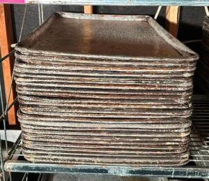 DESCRIPTION: (24) FULL SIZE SHEET PANS QTY: 24