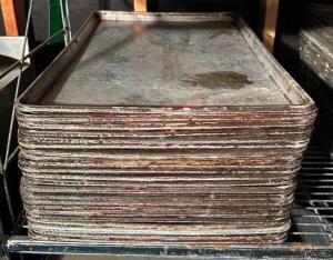 DESCRIPTION: (24) FULL SIZE SHEET PANS QTY: 24