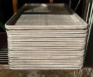 DESCRIPTION: (24) FULL SIZE SHEET PANS QTY: 24