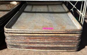 DESCRIPTION: (12) FULL SIZE SHEET PANS QTY: 12