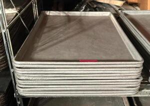 DESCRIPTION: (12) FULL SIZE SHEET PANS QTY: 12