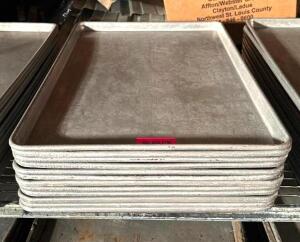 DESCRIPTION: (12) FULL SIZE SHEET PANS QTY: 12