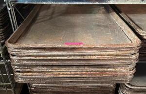 DESCRIPTION: (12) FULL SIZE SHEET PANS QTY: 12