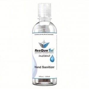 DESCRIPTION: (1) CASE OF (24) HAND SANITIZER BRAND/MODEL: RESQUE 1ST #60EG20 RETAIL$: $5.37 EA SIZE: 4 OZ QTY: 1